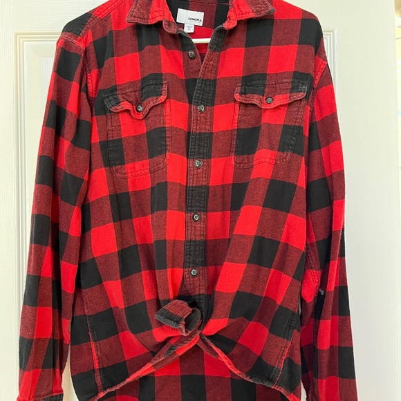 DIRE STRAITS Flannel Concert Shirt - M - Picture 3 of 5